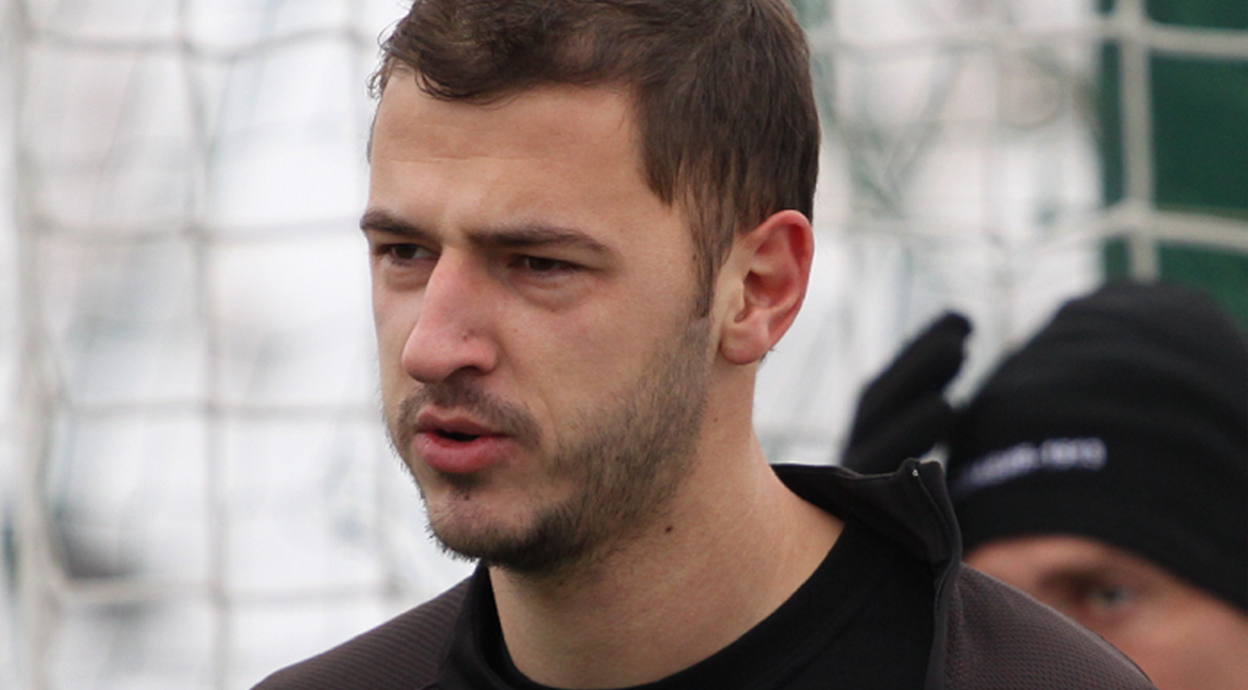 Bugarski internacionalac Daniel Peev u Gradskom vrtu
