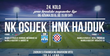 UŽIVO: NK Osijek - HNK Hajduk
