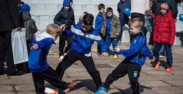 Nogometaši Osijeka proveli dan u druženju s navijačima na Sjenjaku