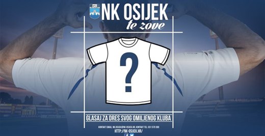 Glasuj za dres NK Osijeka za sezonu 2015./2016.