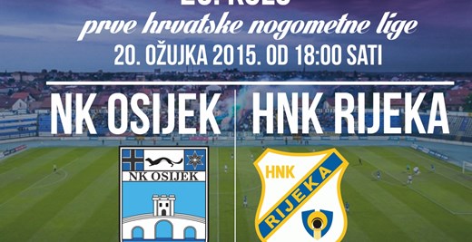 UŽIVO: NK Osijek - NK Rijeka