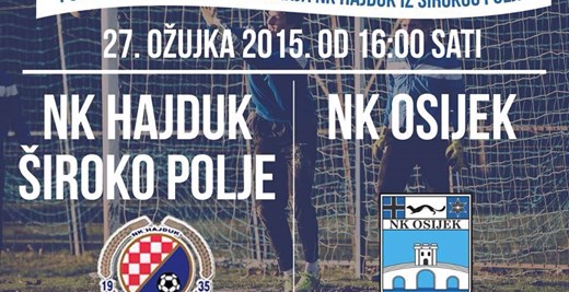 Ostvarena 2:0 pobjeda u Širokom Polju