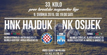 UŽIVO: HNK Hajduk - NK Osijek