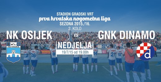 UŽIVO: NK Osijek - GNK Dinamo