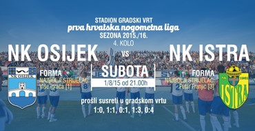 UŽIVO: NK Osijek - NK Istra