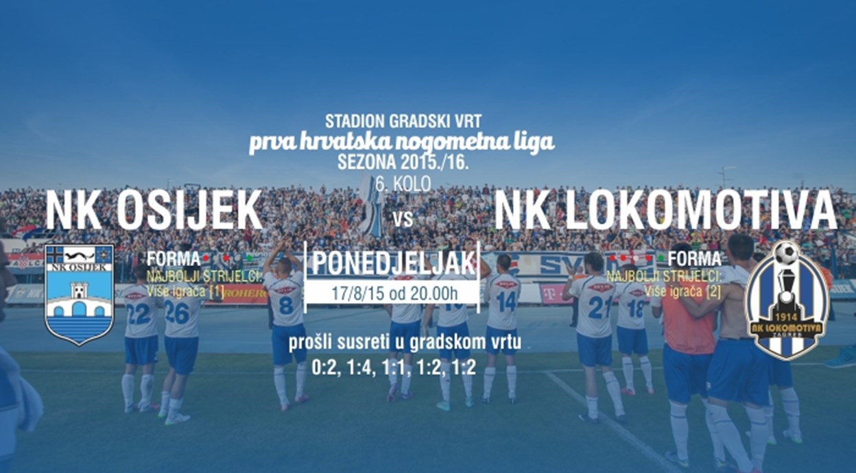 UŽIVO: NK Osijek - NK Lokomotiva