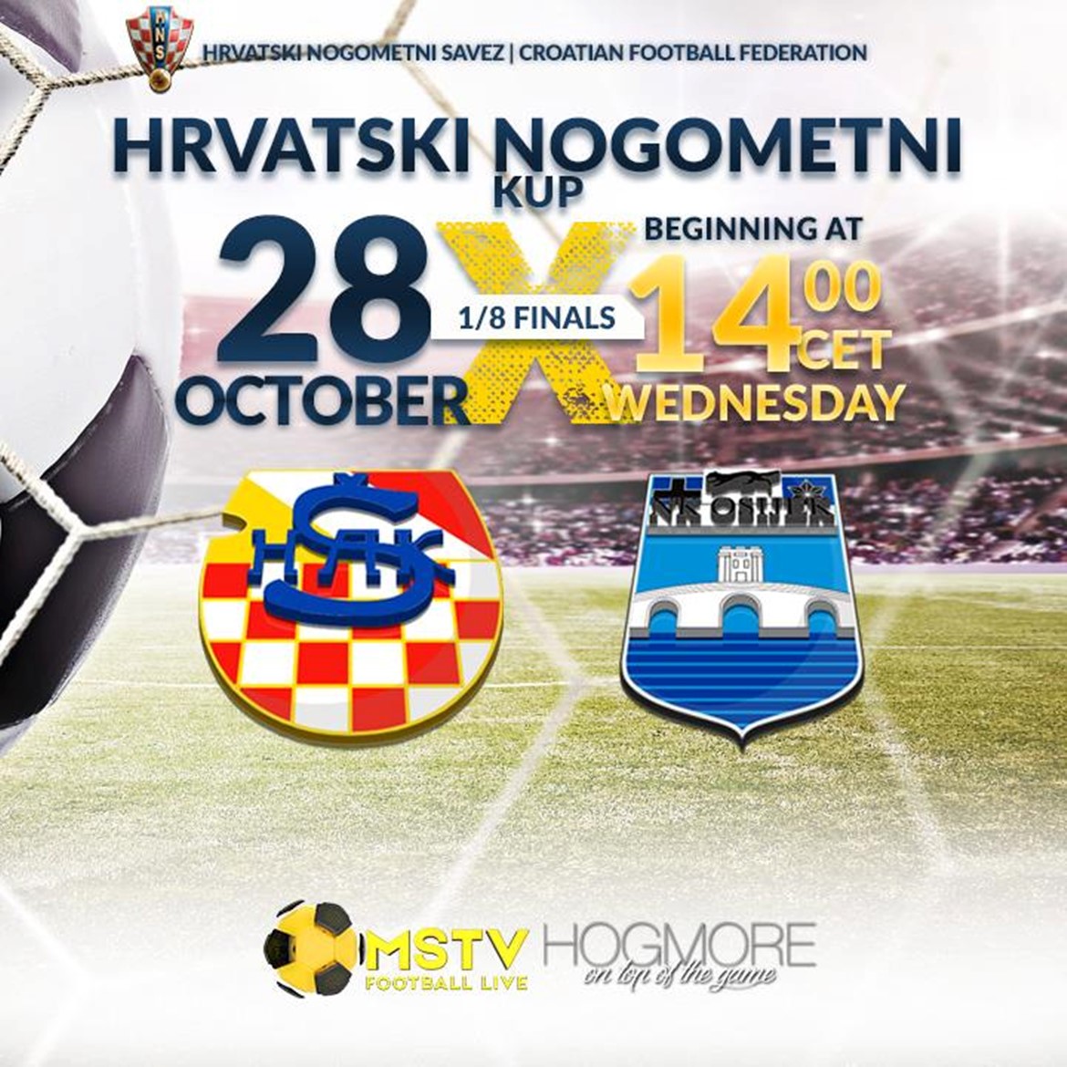 LIVE stream: Protiv HAŠK-a u Kupu Hrvatske
