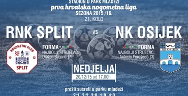 UŽIVO: RNK Split - NK Osijek