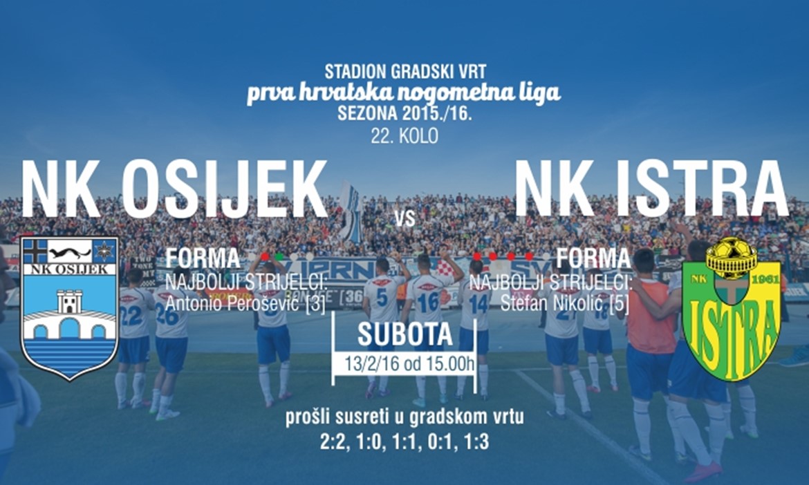 UŽIVO: NK OSIJEK - NK ISTRA