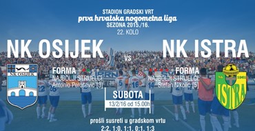 UŽIVO: NK OSIJEK - NK ISTRA