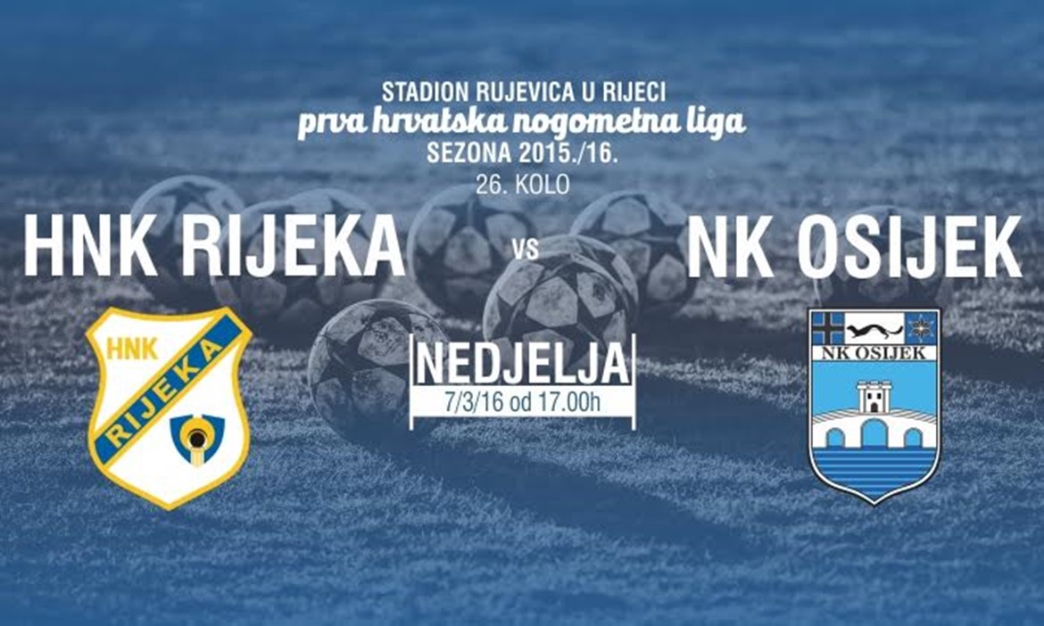 KRONOLOGIJA: HNK Rijeka - NK Osijek - Vijesti - Nogometni klub Osijek