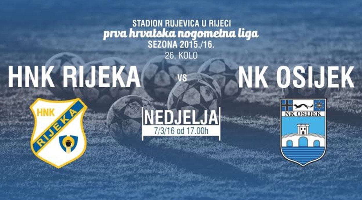 KRONOLOGIJA: HNK Rijeka - NK Osijek