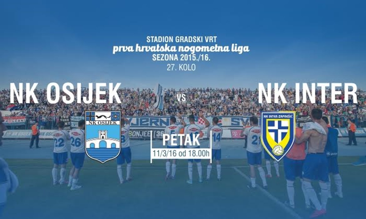 KRONOLOGIJA: NK Osijek - NK Inter