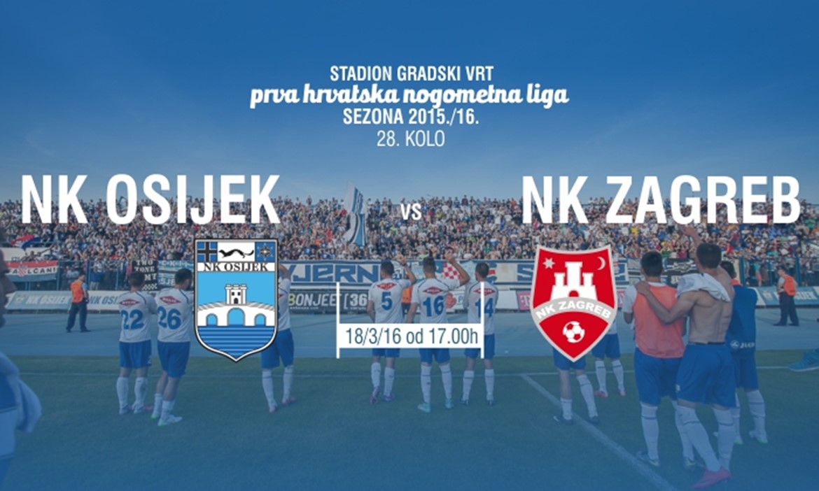 KRONOLOGIJA: NK Osijek vs NK Zagreb