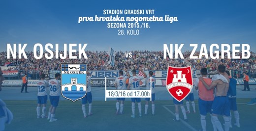 KRONOLOGIJA: NK Osijek vs NK Zagreb