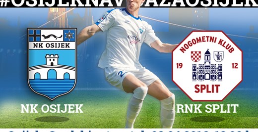 LIVE txt: NK Osijek vs RNK Split