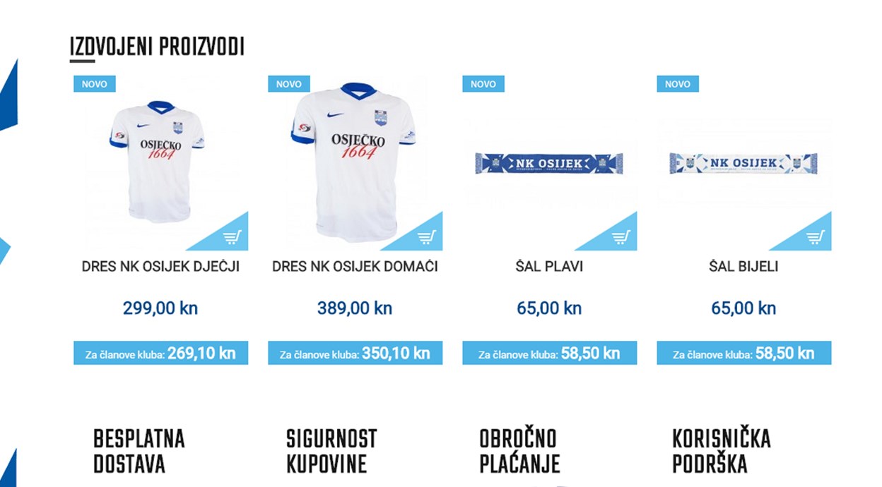 Otvoren Fan Web Shop!