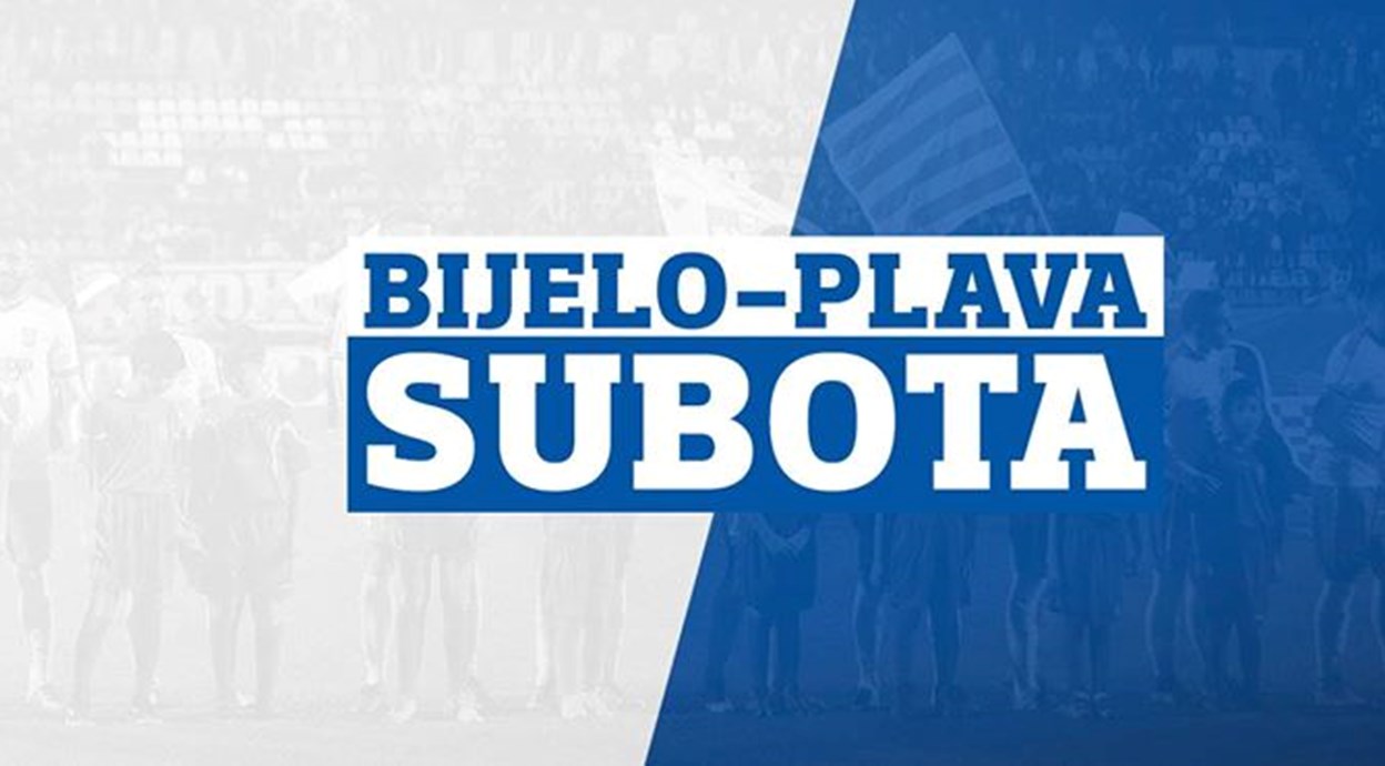 Bijelo-plava subota!