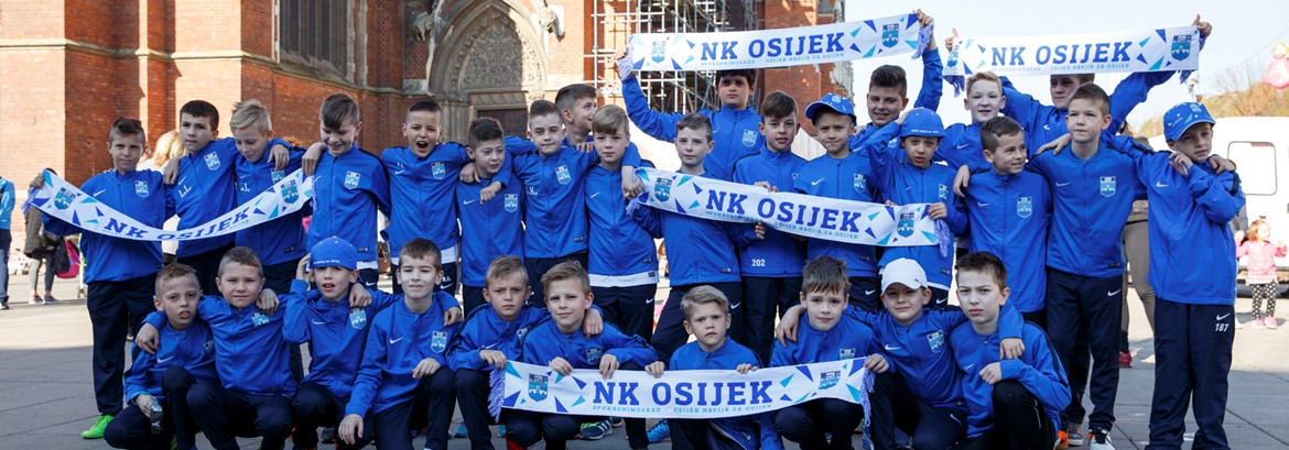 Trčali i mladi nogometaši Osijeka