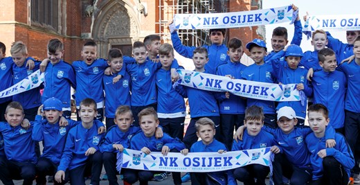 Trčali i mladi nogometaši Osijeka