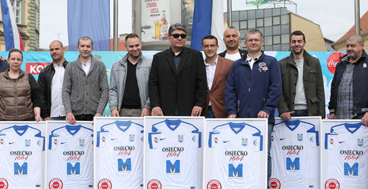 COOPERATION BETWEEN NK OSIJEK AND COCA-COLA
