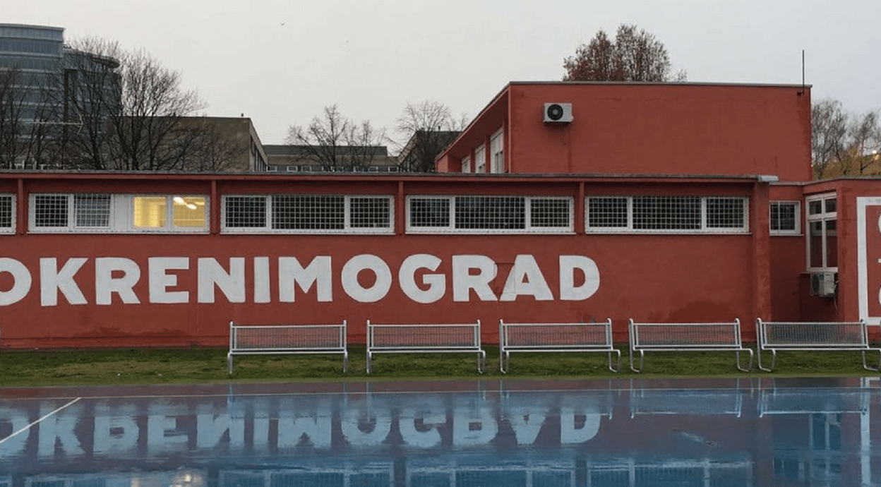 „Srednjika“ s novim grafitima