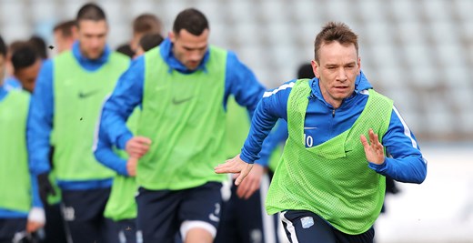 Trening umjesto utakmice