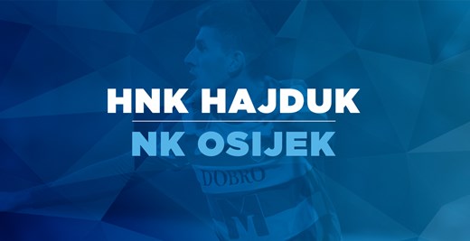 Live TXT: HNK Hajduk - NK Osijek