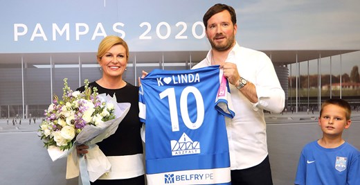 Počasna predsjednica Celebrity Fan Cluba