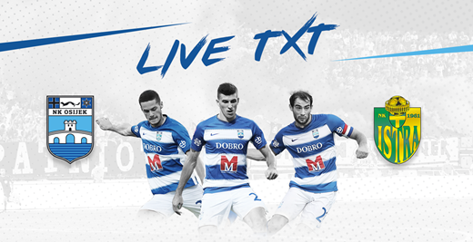 Live TXT: NK Osijek - NK Istra 1961