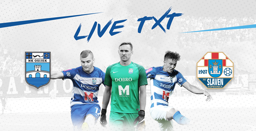 Live TXT: NK Osijek - NK Slaven Belupo