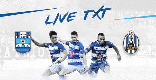 Live TXT: NK Osijek - NK Lokomotiva