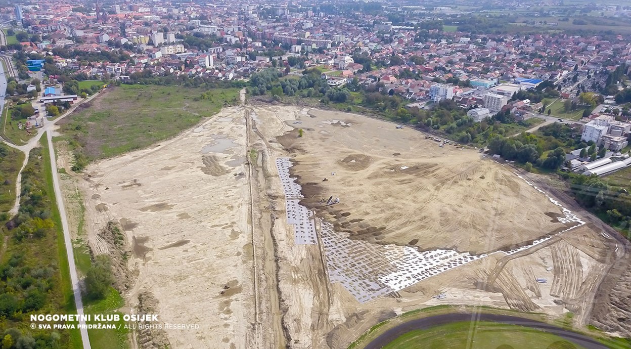 Radovi na gradilištu Pampas