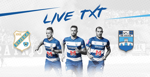 Live TXT: HNK Rijeka - NK Osijek
