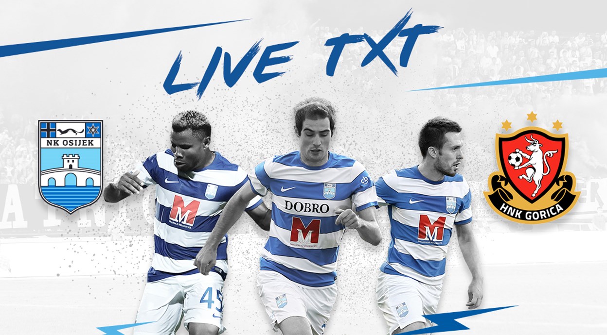 Live TXT: NK Osijek - HNK Gorica