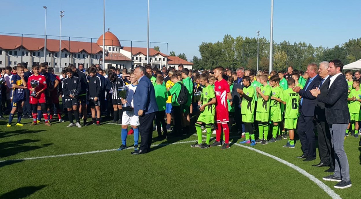 Otvorenje novog stadiona u Bačkoj Topoli