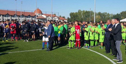 Otvorenje novog stadiona u Bačkoj Topoli