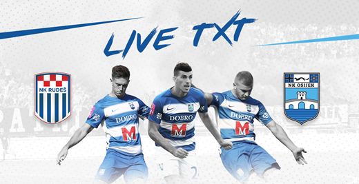 Live TXT: NK Rudeš - NK Osijek