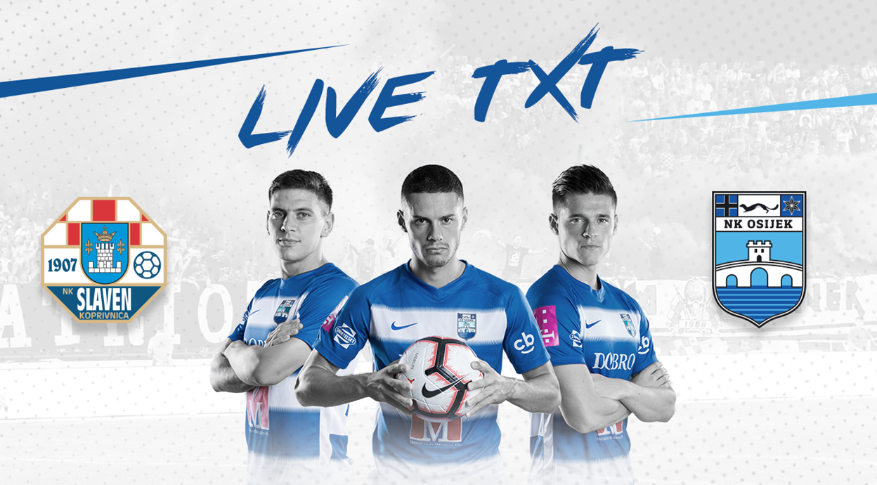 Live TXT: NK Slaven Belupo - NK Osijek