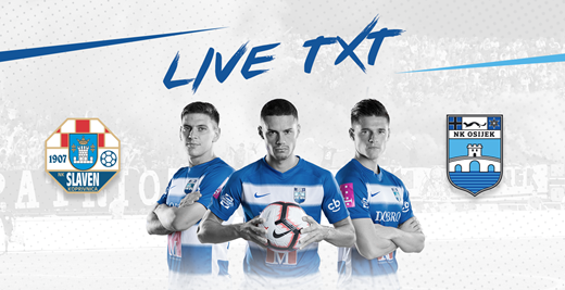 Live TXT: NK Slaven Belupo - NK Osijek