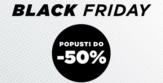 Bijelo-plavi Black Friday