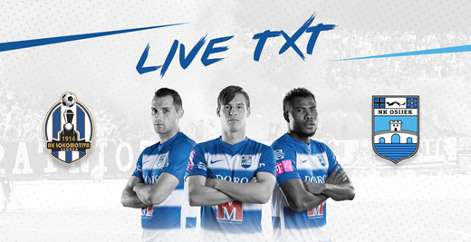 Live TXT: NK Lokomotiva - NK Osijek