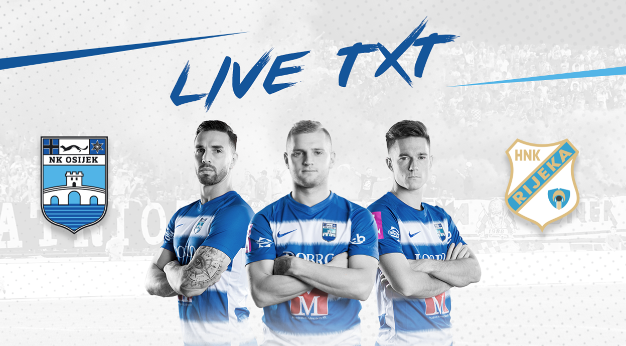 Live TXT: NK Osijek - HNK Rijeka
