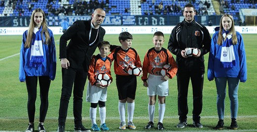 Gosti dječaci iz NK Metalac
