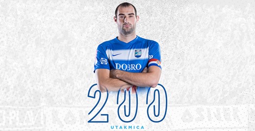Škorićev 200. nastup