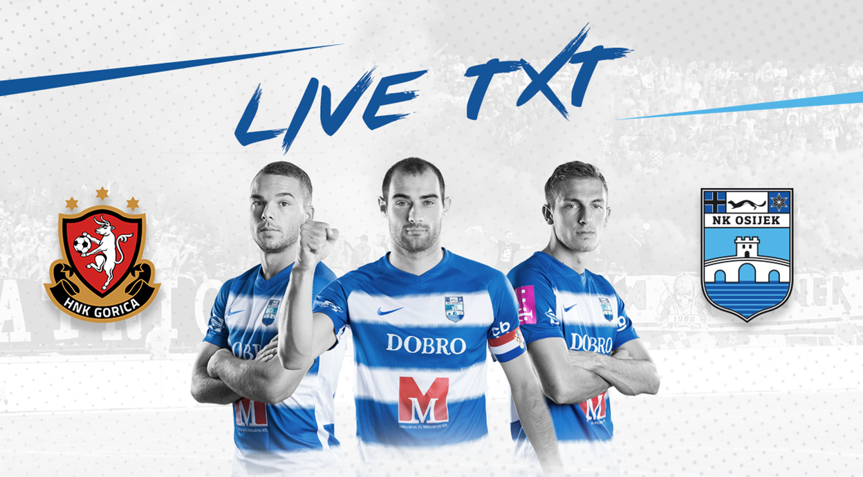 Live TXT: HNK Gorica - NK Osijek