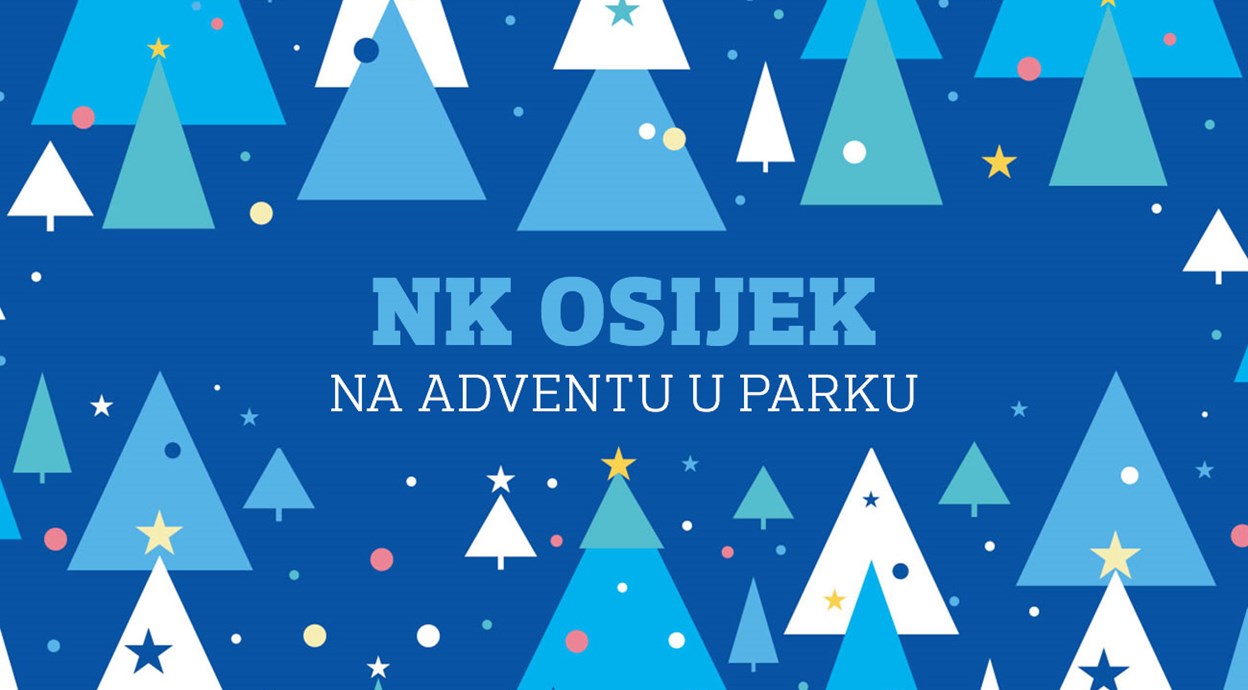 NK Osijek na Adventu u parku