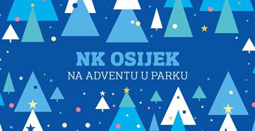 NK Osijek na Adventu u parku