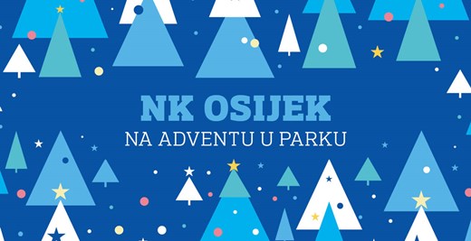 NK Osijek na Adventu u parku