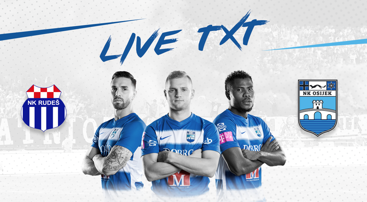 Live TXT: NK Rudeš - NK Osijek